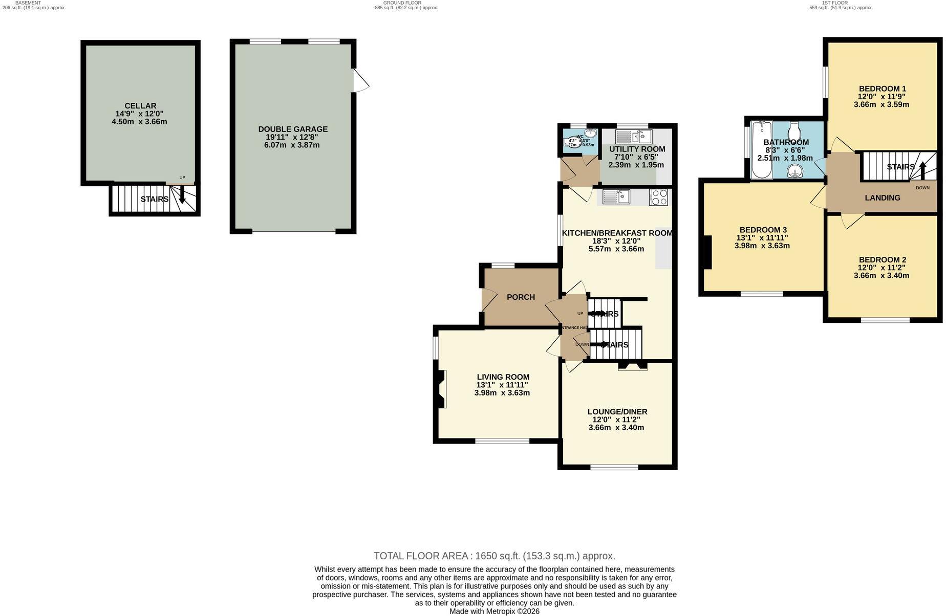Station Road, Dawley, TF4 floorplan