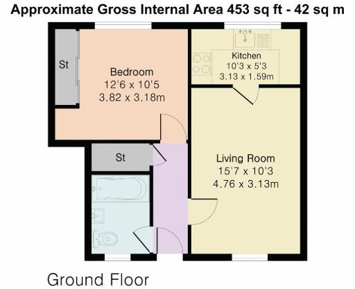 Thele Avenue, Stanstead Abbotts floorplan