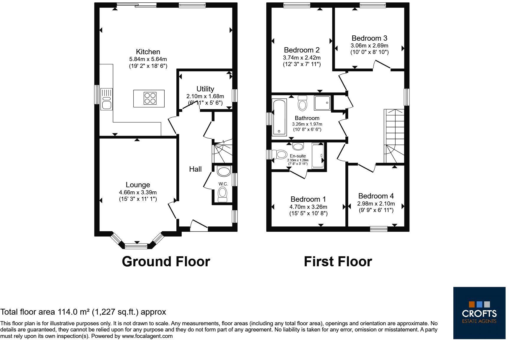 Heale Drive, Immingham floorplan