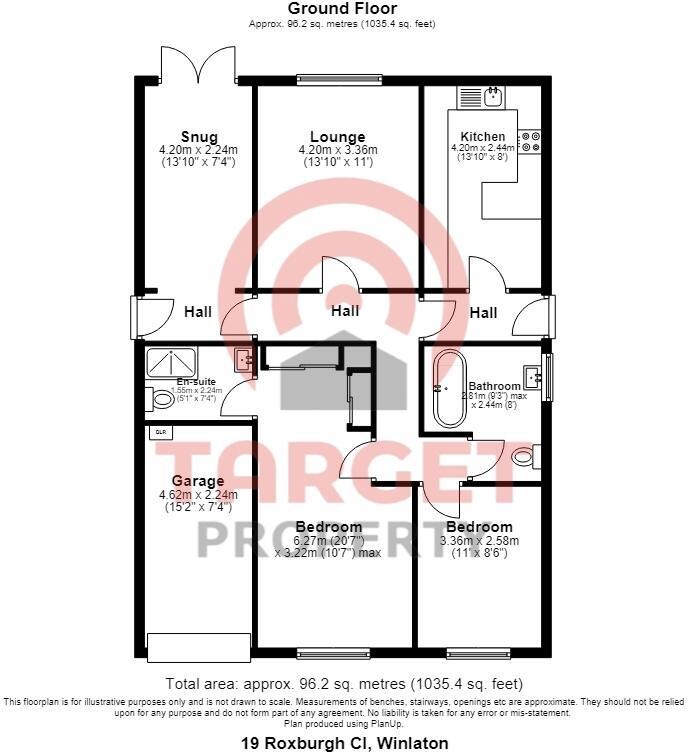 Roxburgh Close, Winlaton, Blaydon, Gateshead floorplan