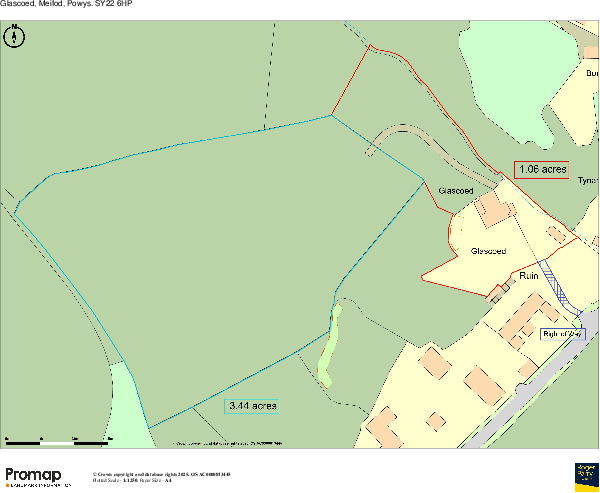 Glascoed, Meifod, Powys, SY22 6HP floorplan