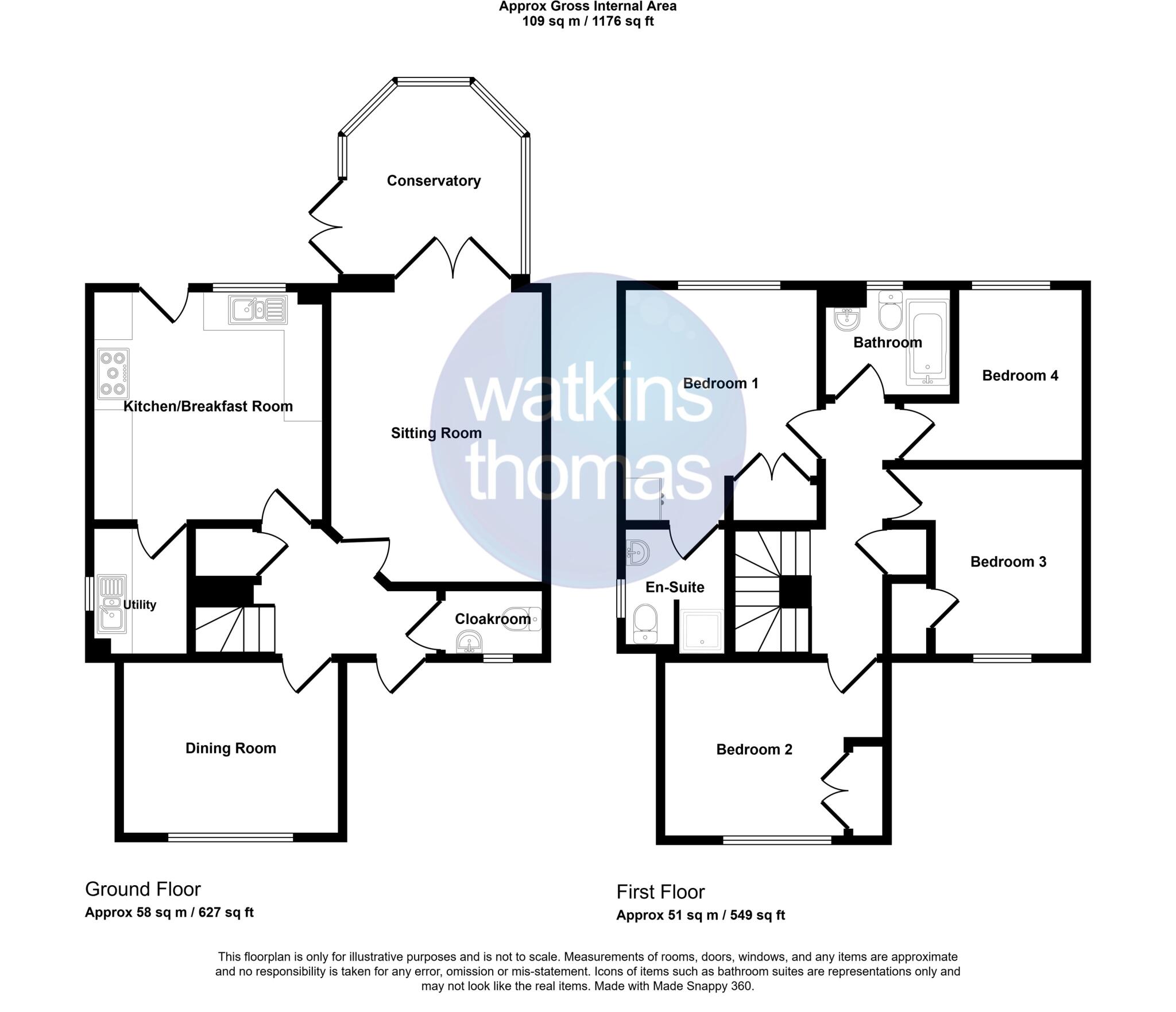 Warwick Road, Lower Bullingham, Hereford, HR2 floorplan