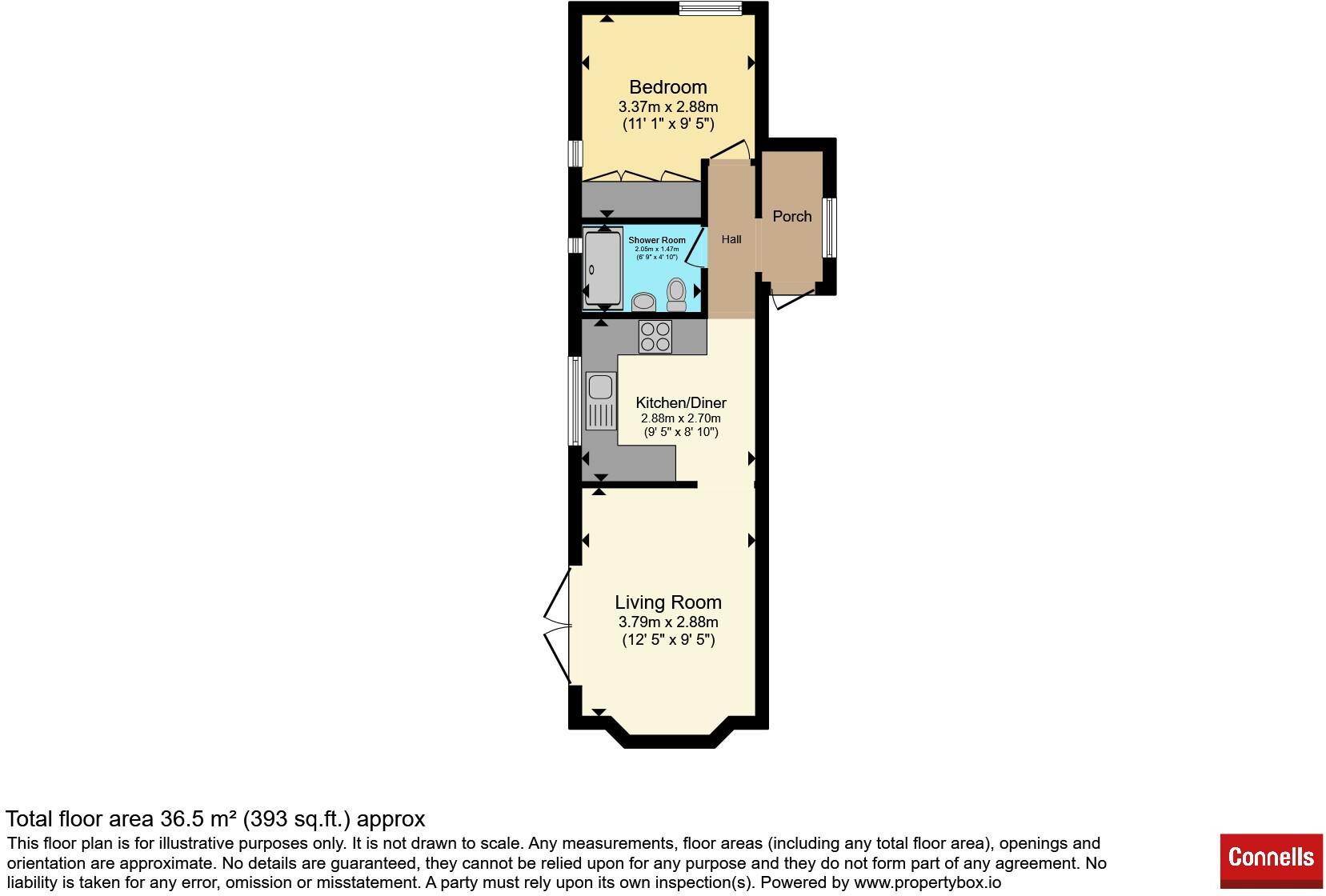 Laburnum Court, Smallfield, Horley floorplan