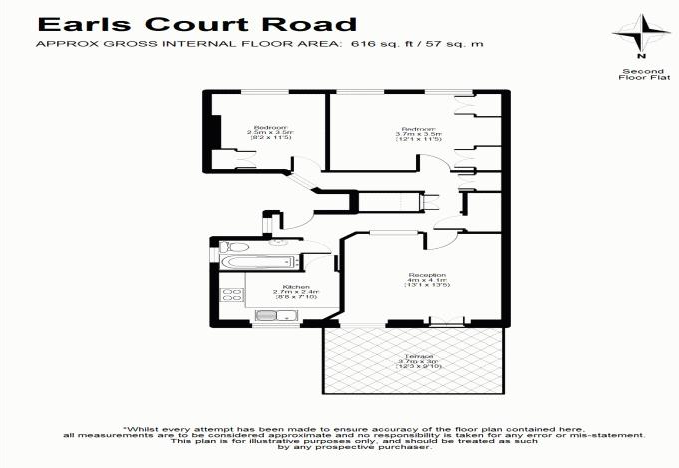 Earls Court Road, London floorplan