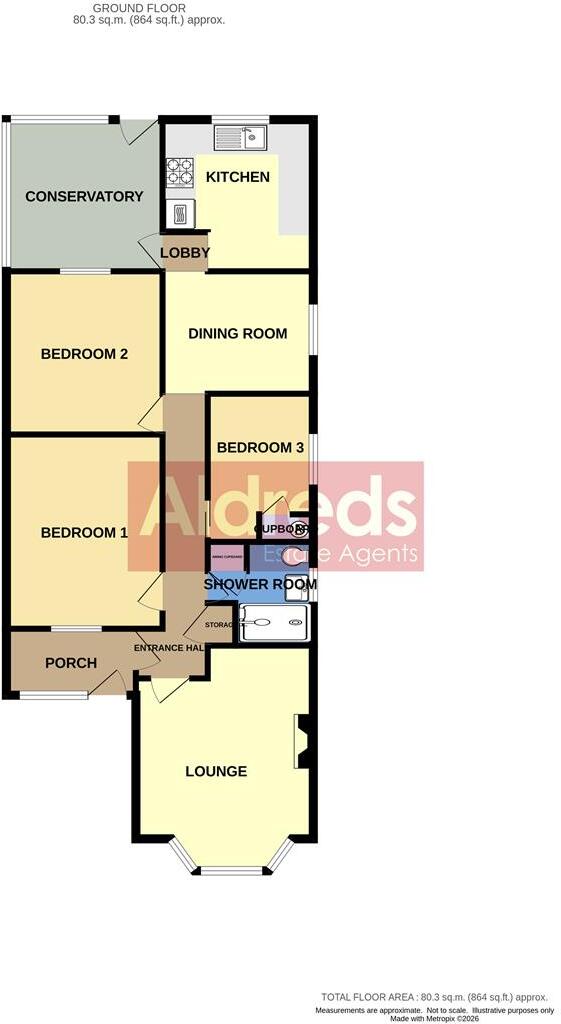 Links Close, Caister-On-Sea floorplan