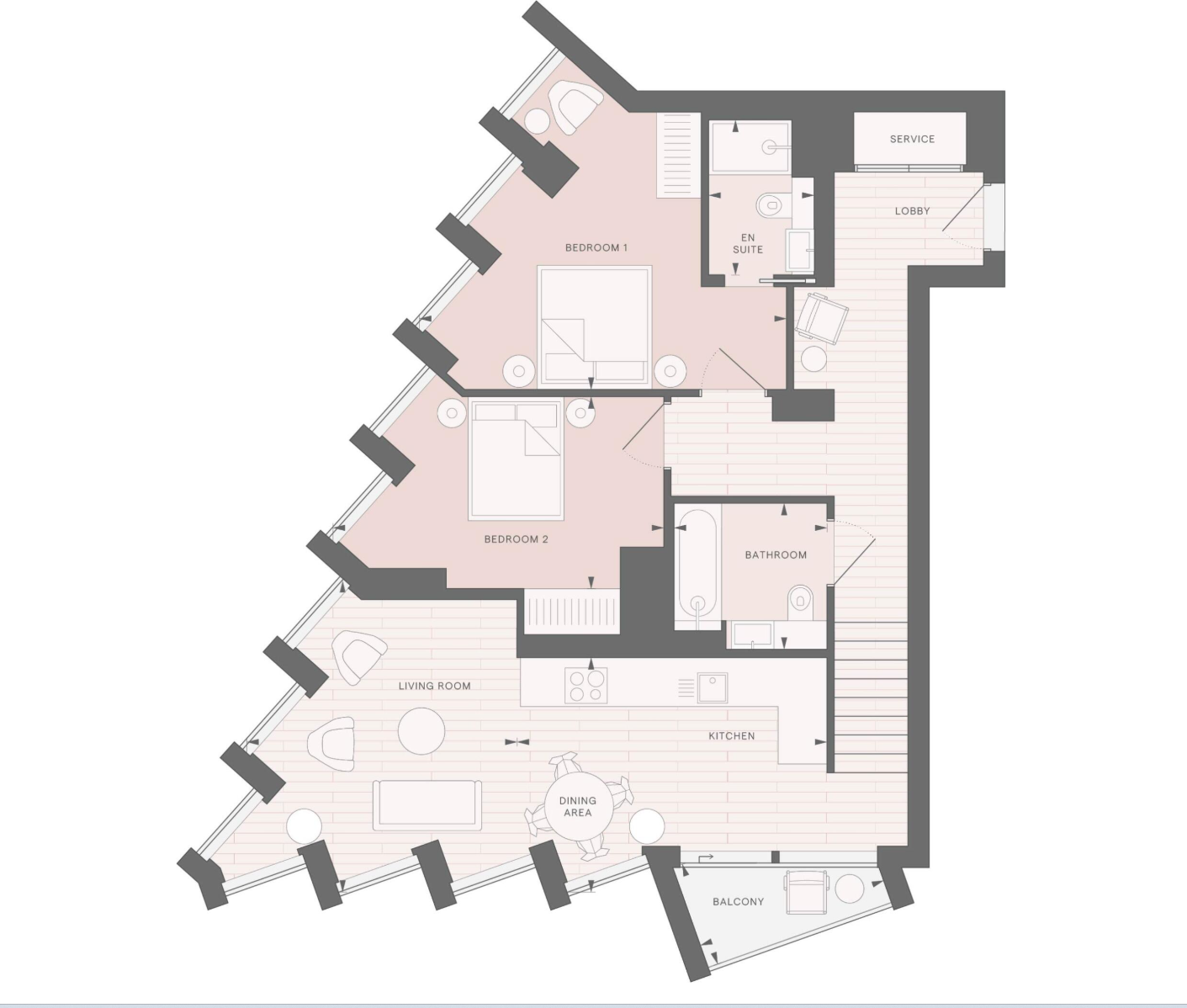 Peninsula Riverfront, Greenwich, SE10 floorplan