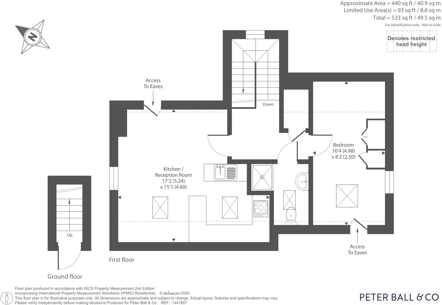 Norwood Road, Cheltenham, Gloucestershire floorplan