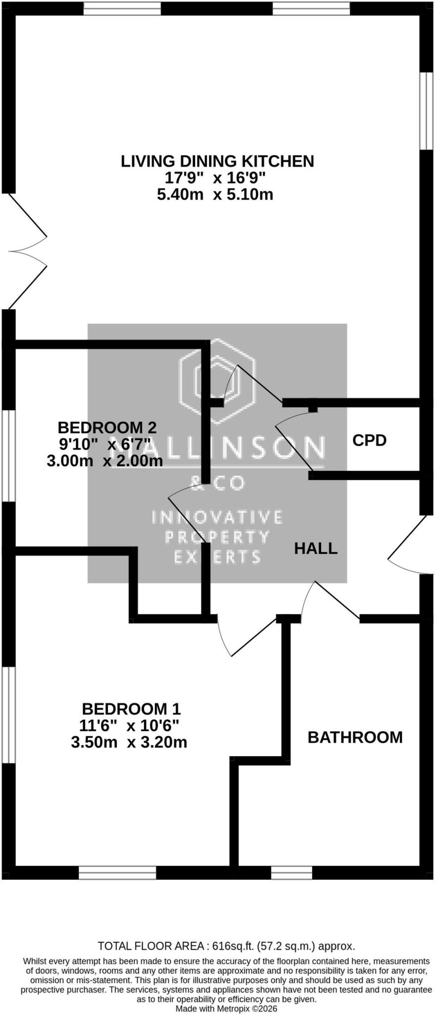 Sussex Road, Chapeltown, Sheffield, S35 2XL floorplan