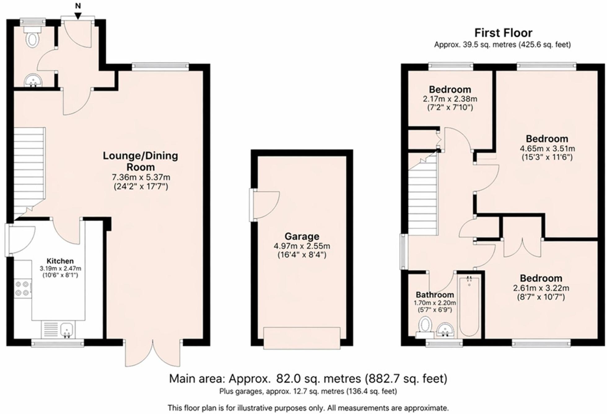 Downs View, Peacehaven, BN10 8JE floorplan