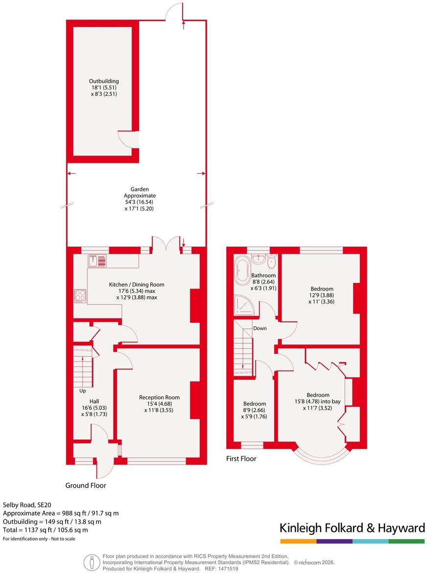 Selby Road, Penge, London, SE20 floorplan