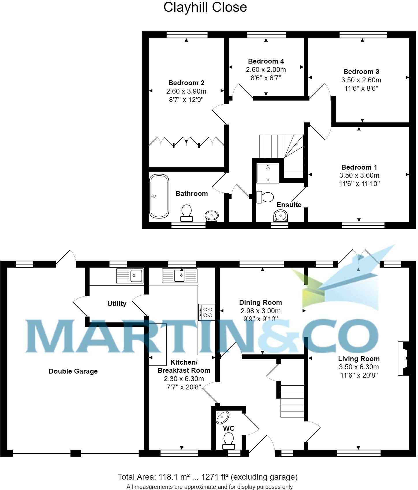 Martins Heron, Bracknell floorplan