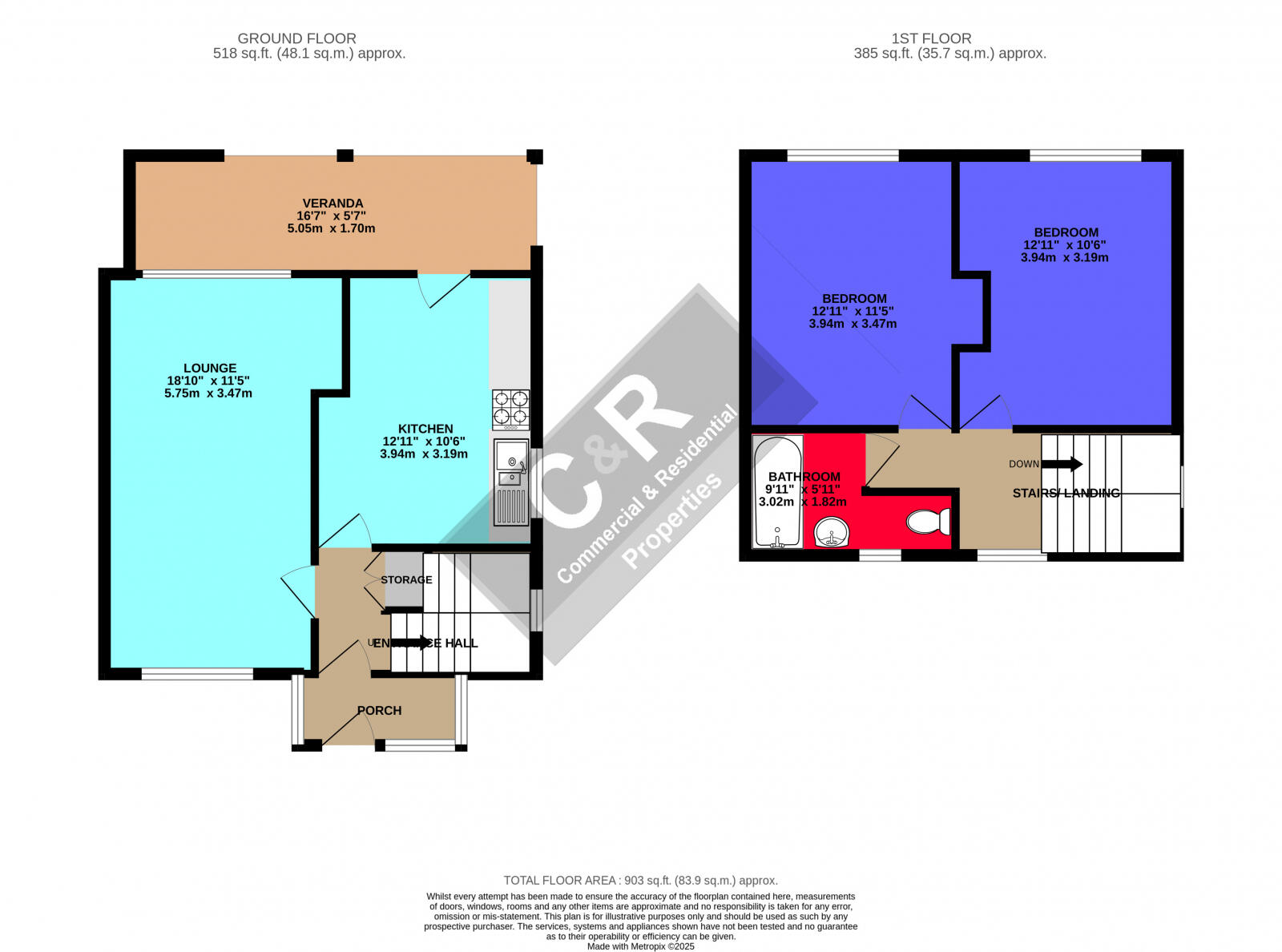 Green Road, Partington, Manchester. M31 4LP floorplan