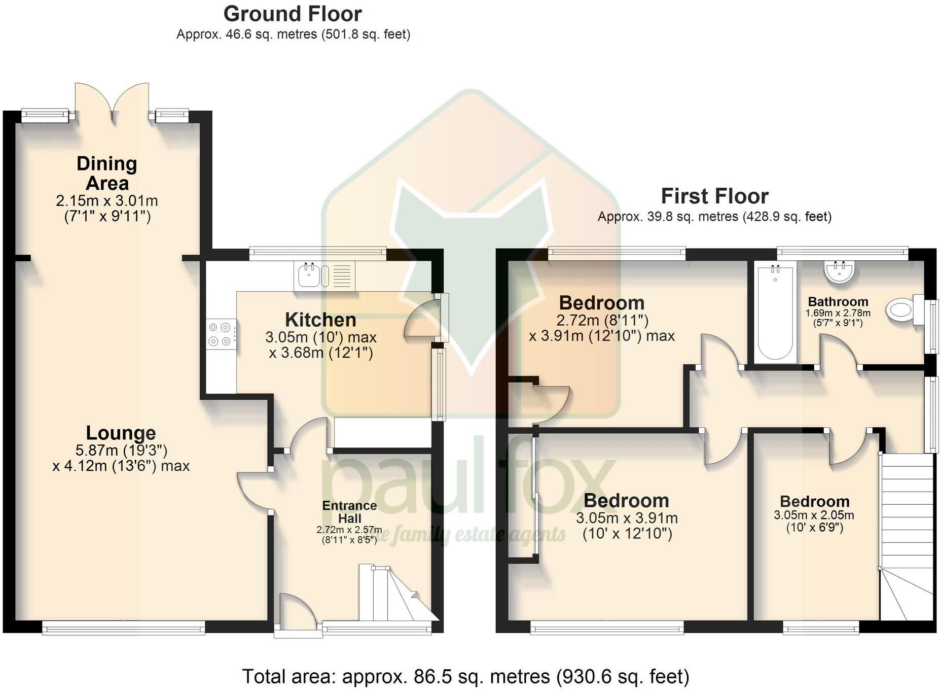 Dewsbury Avenue, Scunthorpe, DN15 floorplan