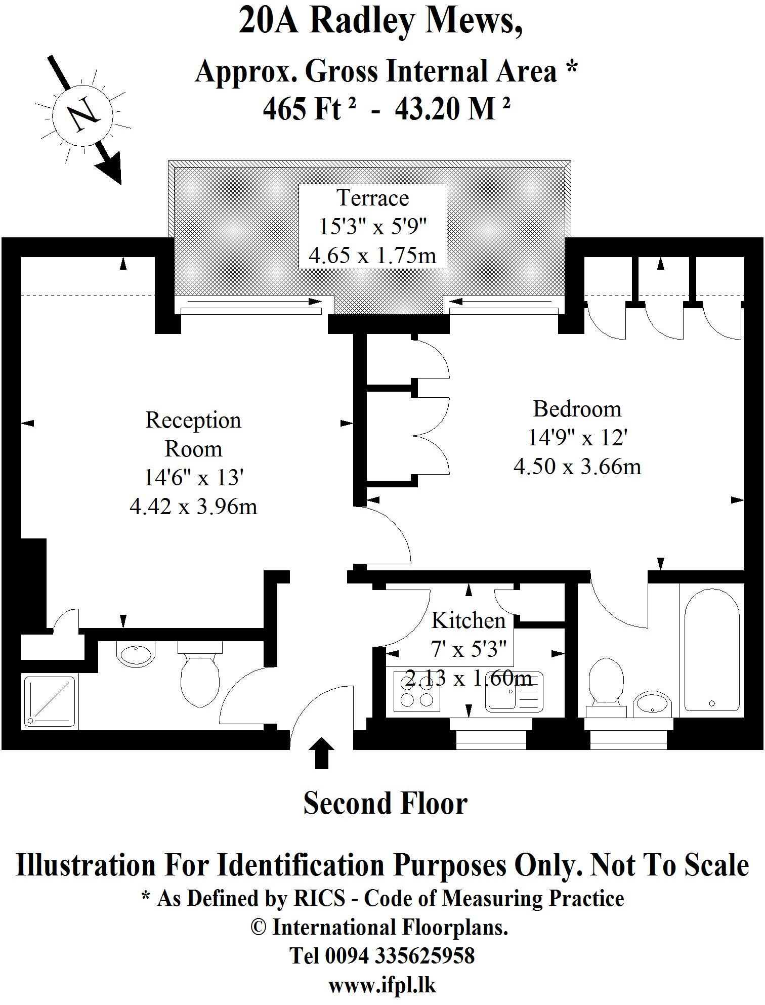 Radley Mews, London floorplan