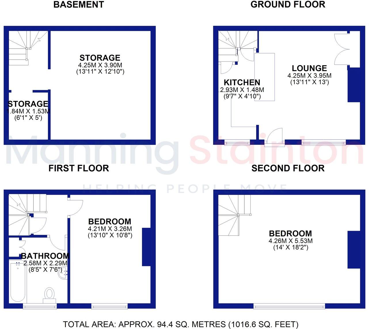 Highbury Lane, Leeds floorplan