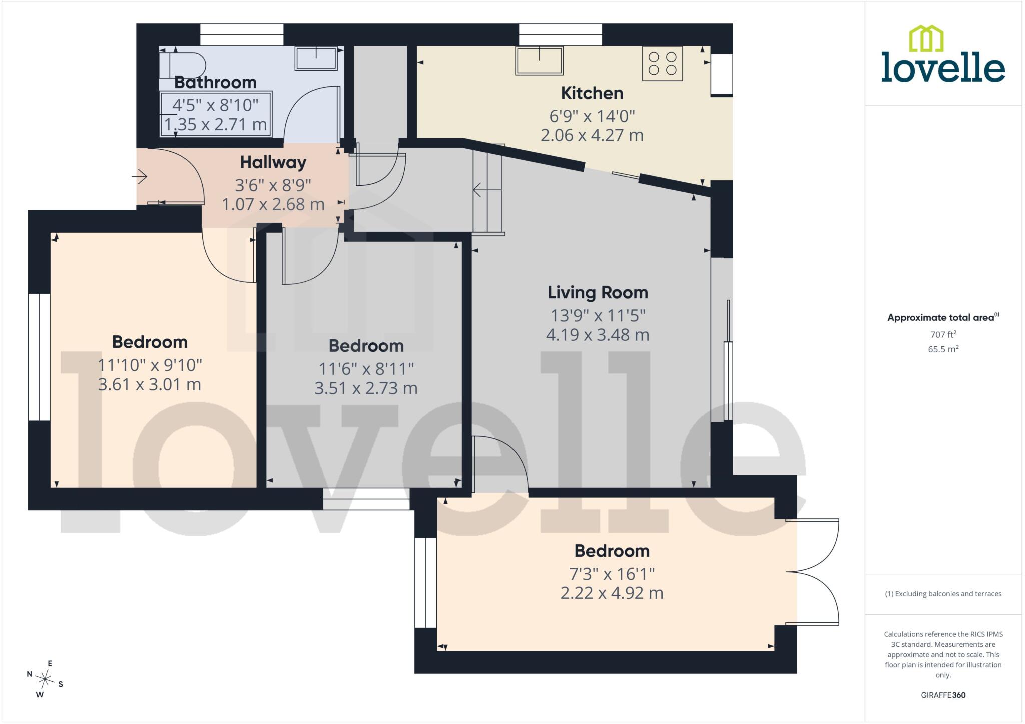Hillside Avenue, Lincoln, LN2 floorplan