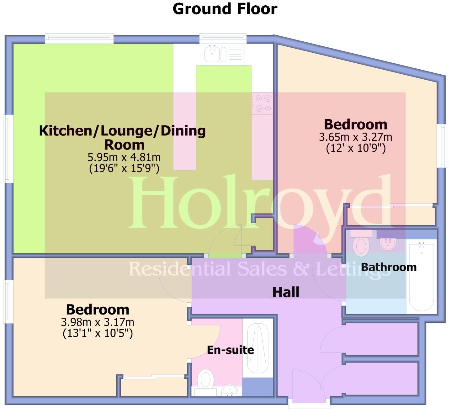 Boston Road, Haywards Heath, RH16 floorplan