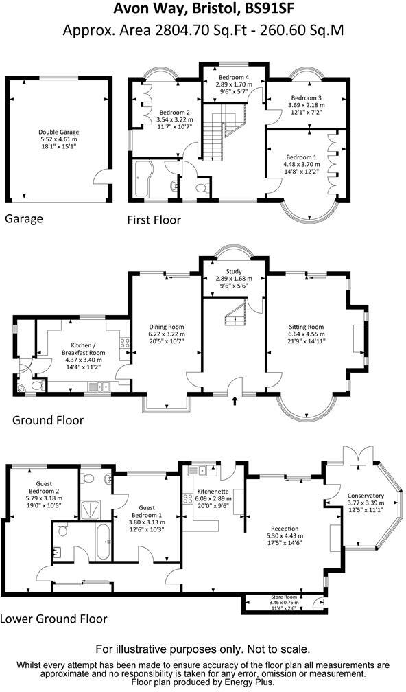 2, Avon Way, Stoke Bishop, BS9 floorplan