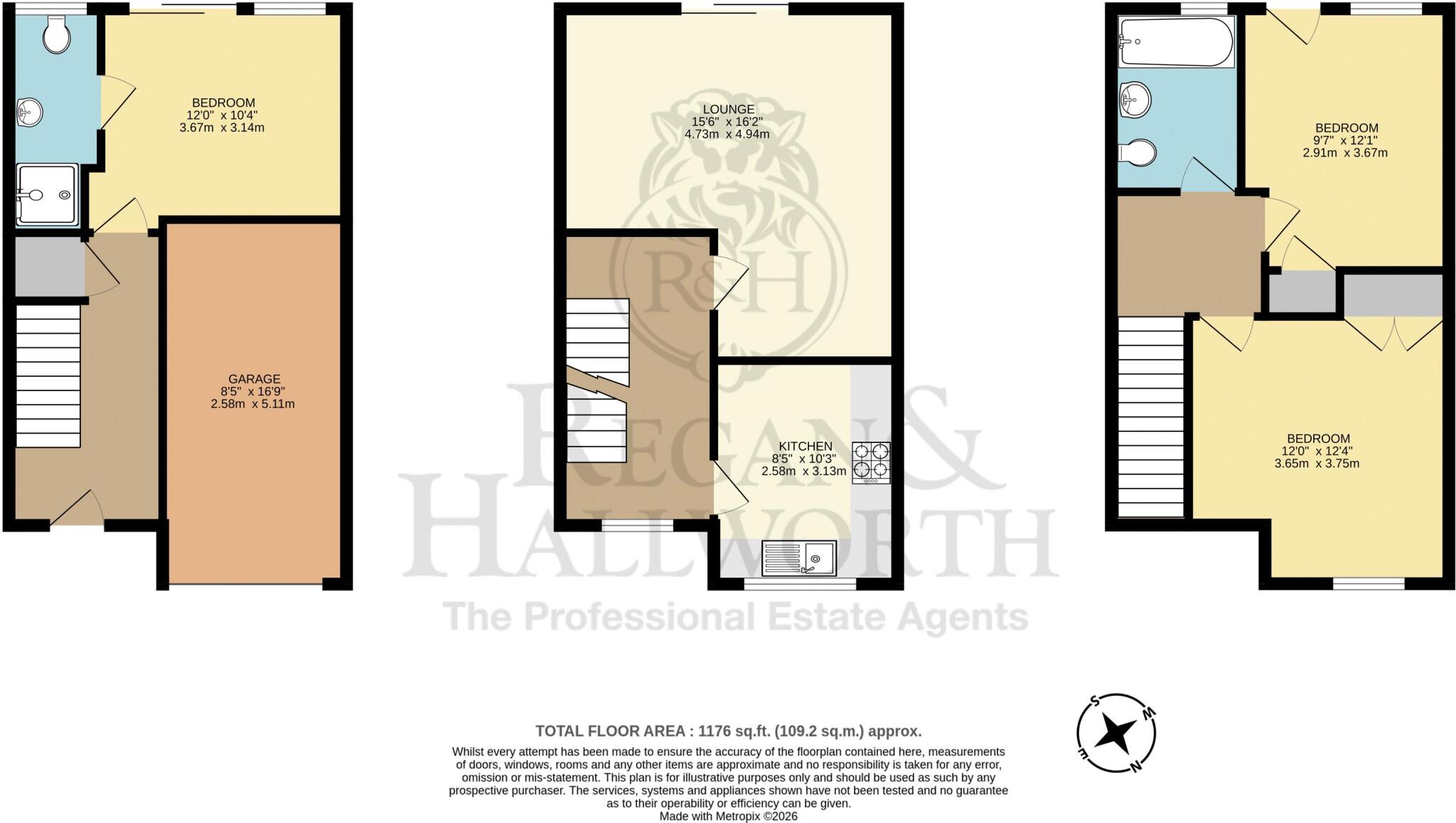 Delph Drive, Burscough, L40 5BE floorplan