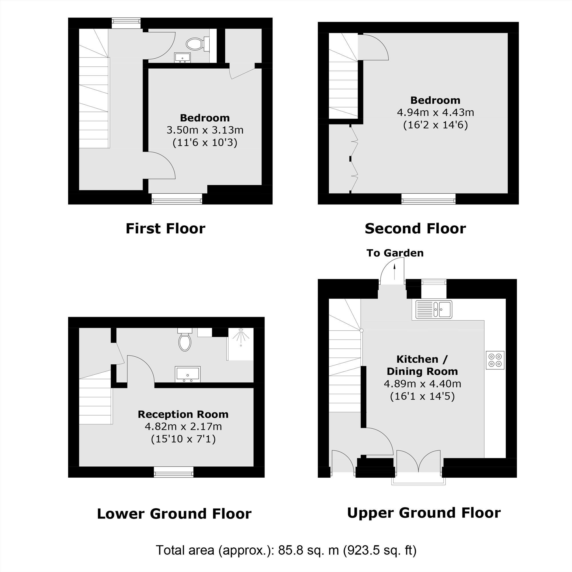 Regal Row, Peckham floorplan