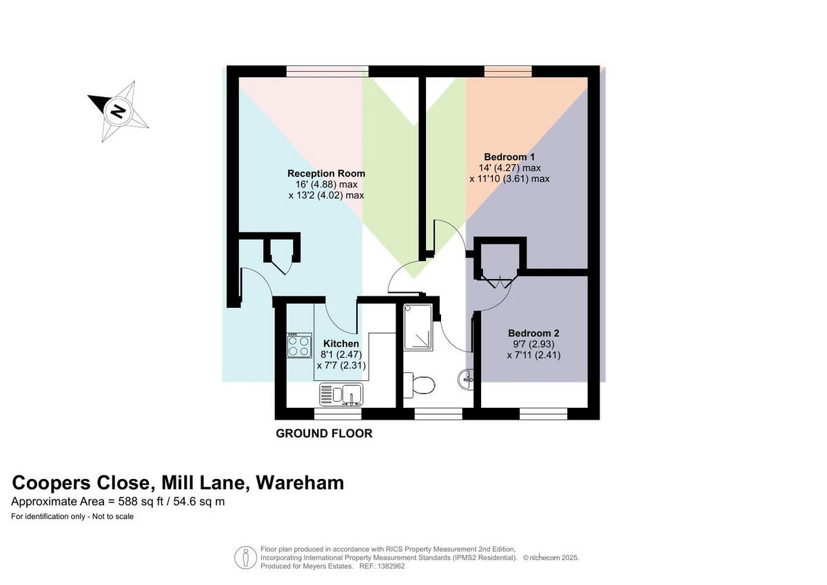 Coopers Close, Wareham, BH20 4 floorplan