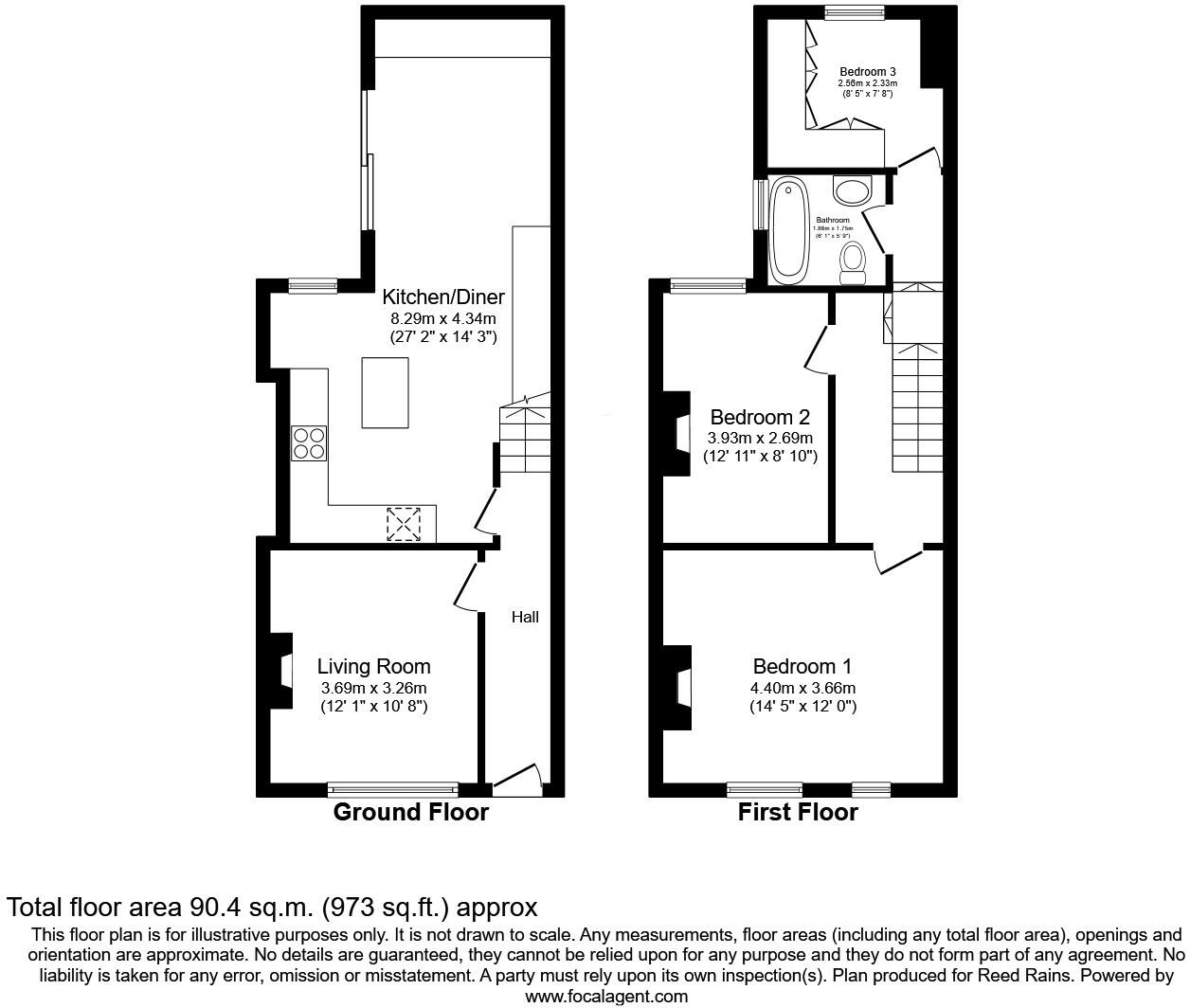 Peter Street, Macclesfield, Cheshire, SK11 floorplan