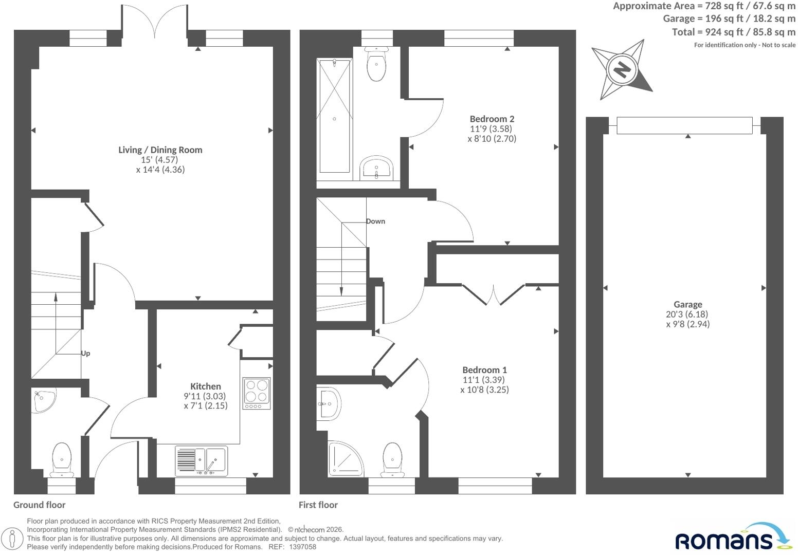 Cintra View, Northumberland Avenue, Reading floorplan