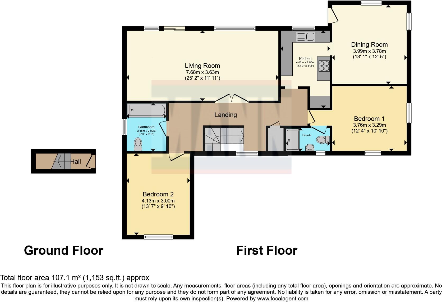 Crescent Road, Gosport, Hampshire, PO12 floorplan