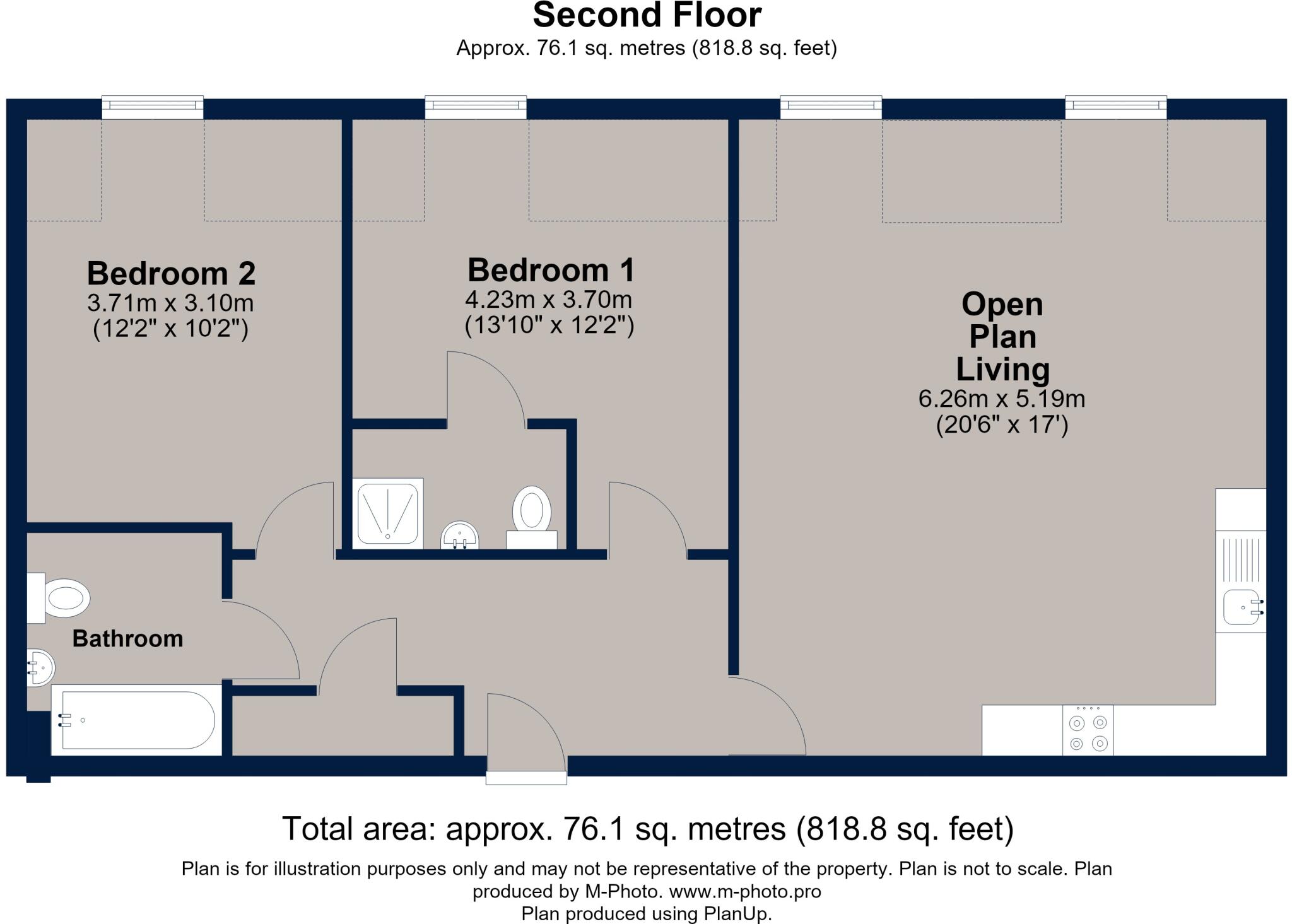 St Judes Court, Station Road, Whittlesey, PE7 floorplan