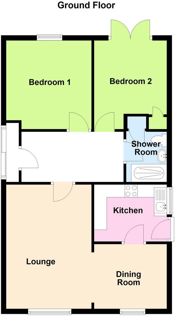 Markham Drive, Kew Meadows, Southport PR8 floorplan