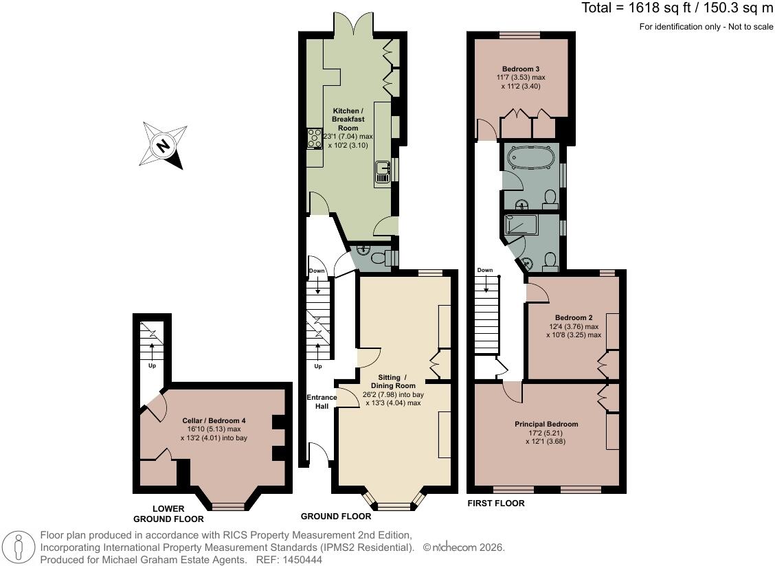 Cedar Road, Abington, Northampton, Northamptonshire, NN1 floorplan