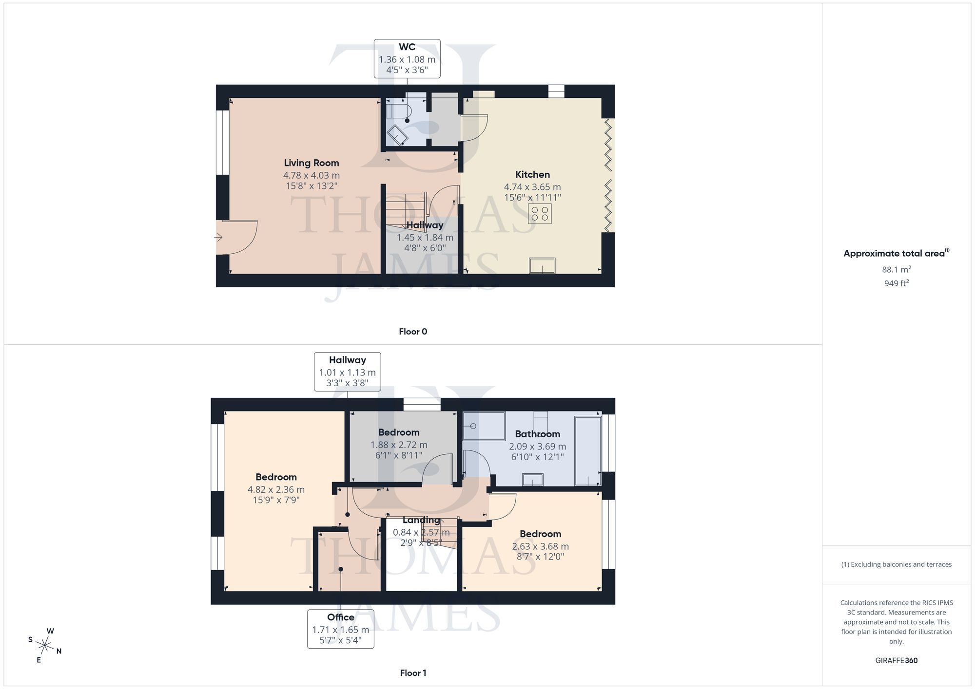 Marlwood, Cotgrave, NG12 floorplan