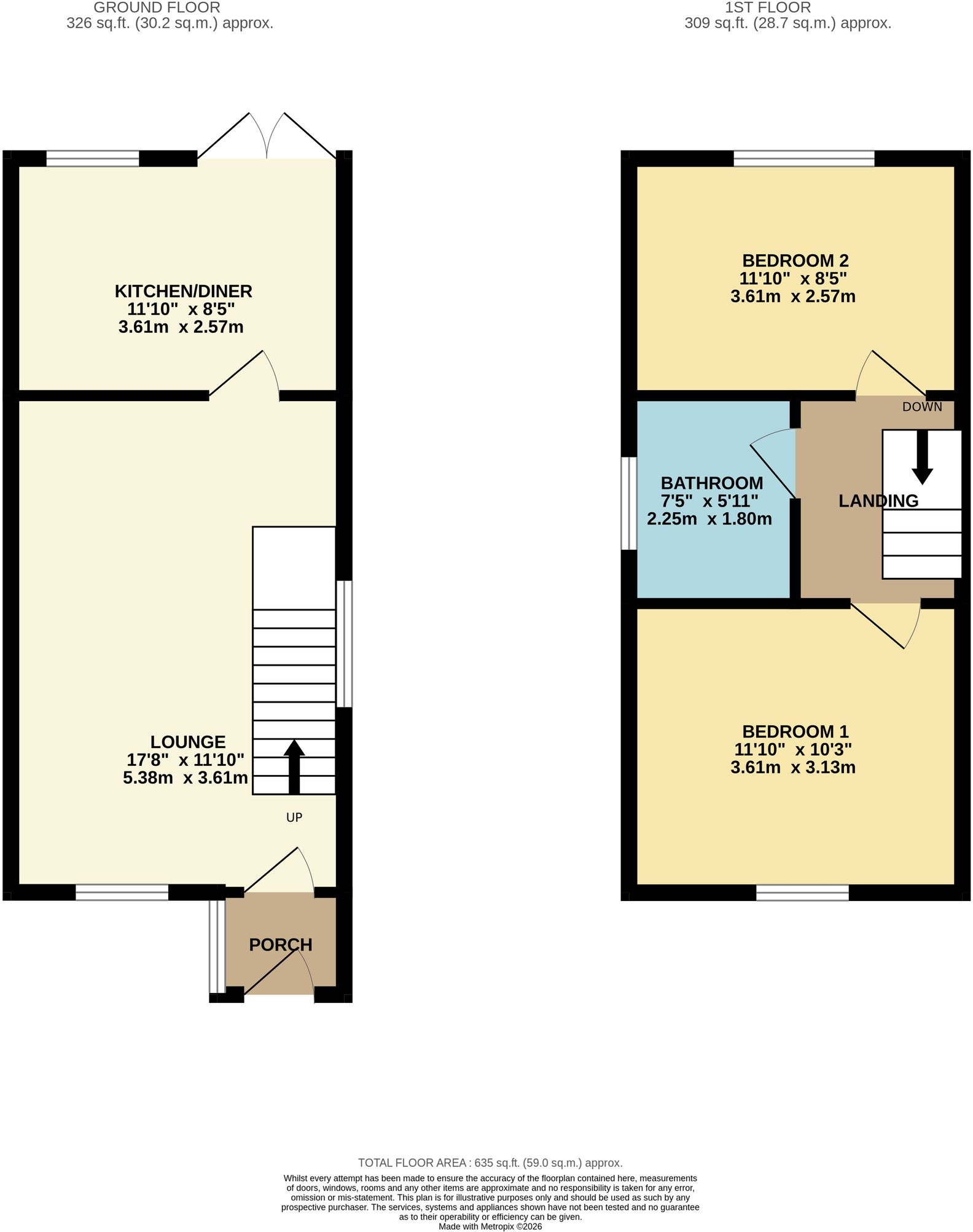 Bradshaw Meadows, Bradshaw, Bolton, BL2 floorplan