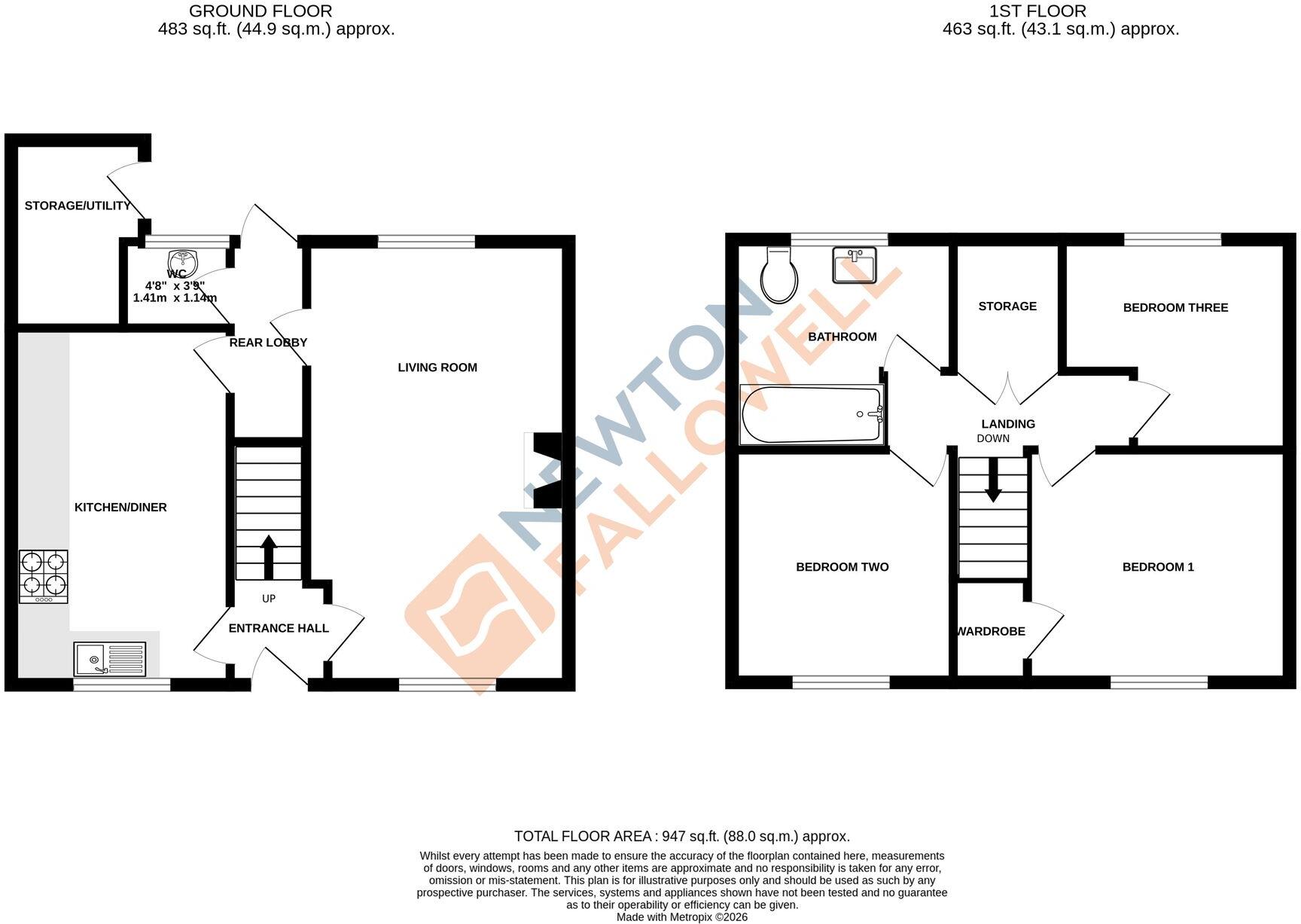 Nairn Road, Stamford, PE9 floorplan