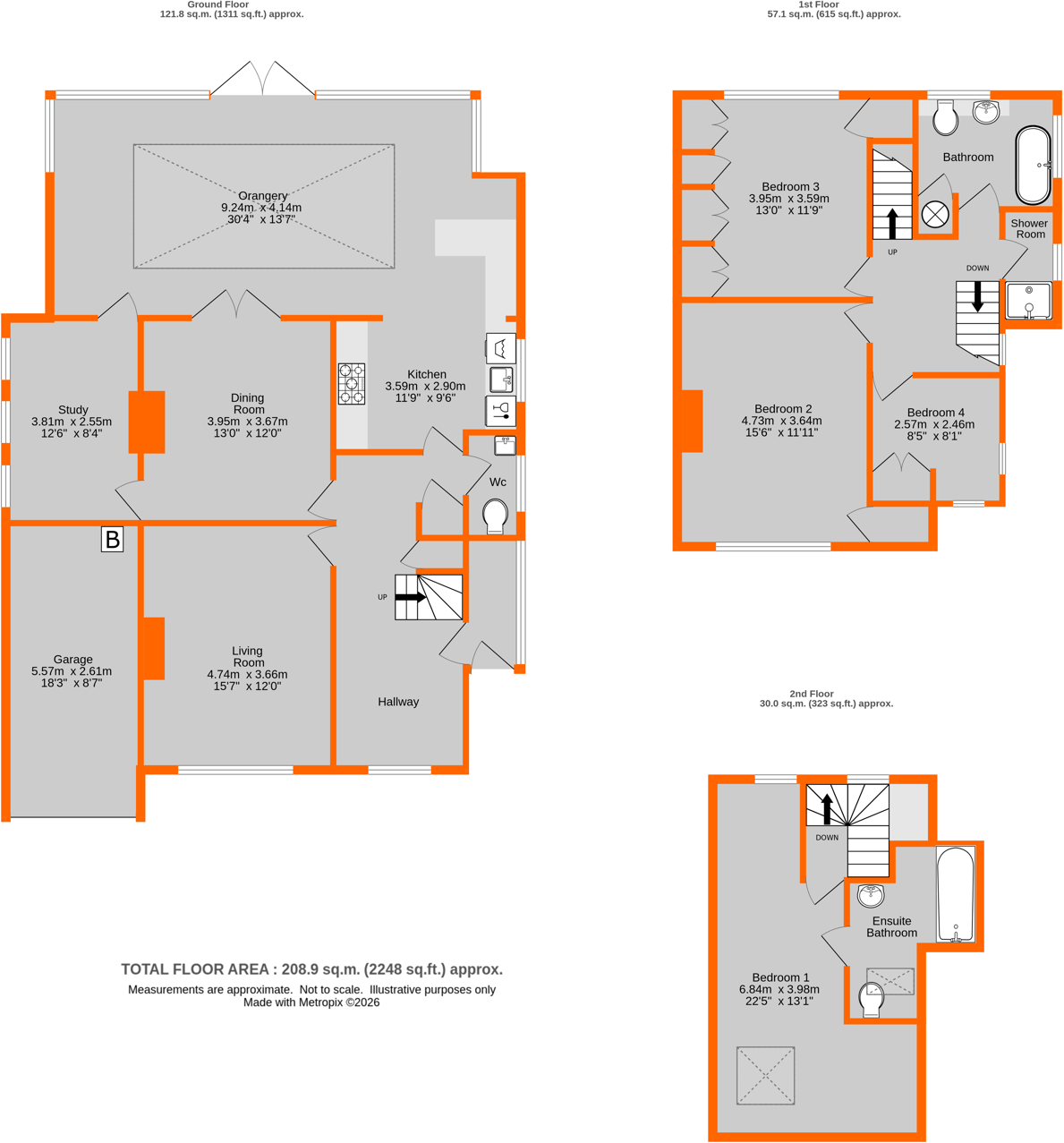 West Common Road, Hayes, Bromley, BR2 floorplan