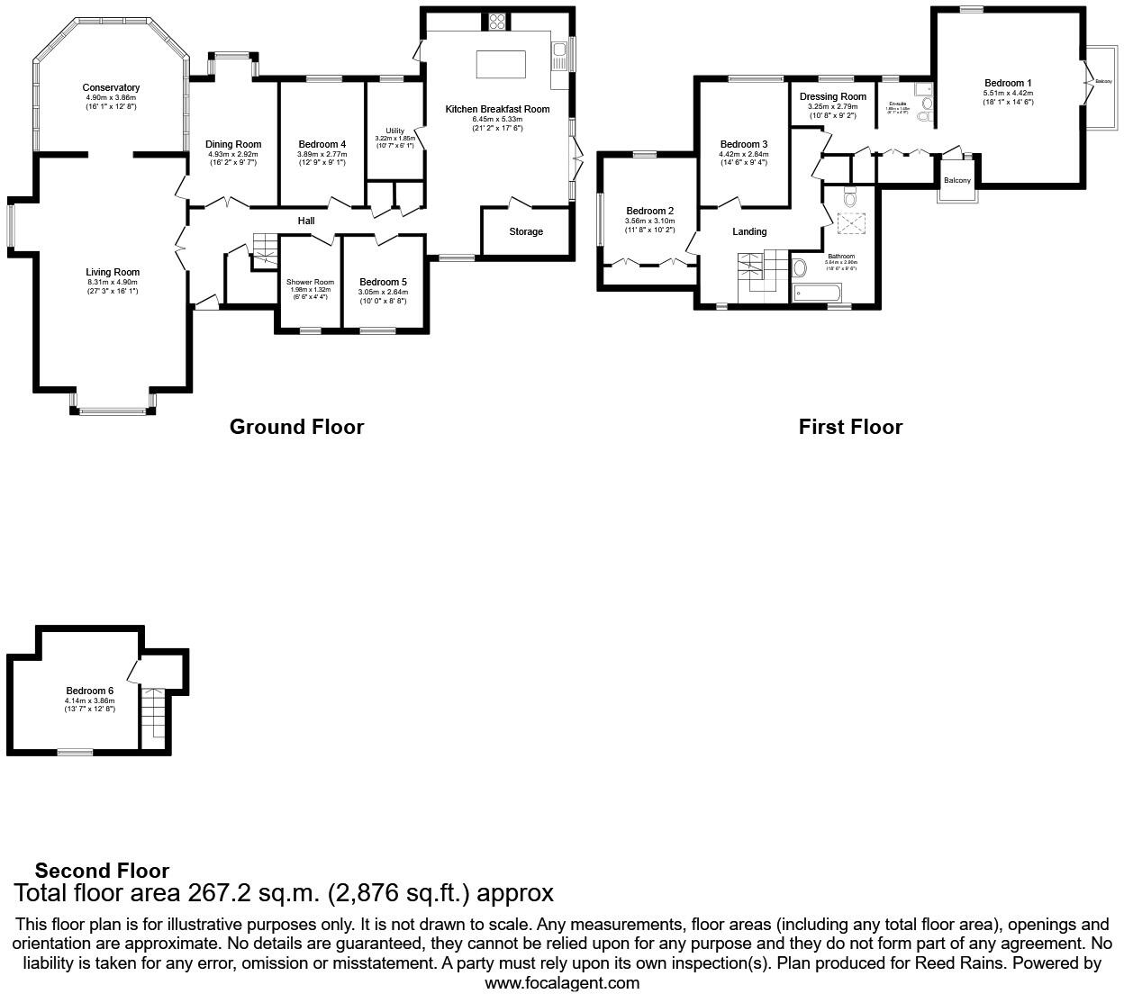 Rye Road, Playden, Rye, East Sussex, TN31 floorplan