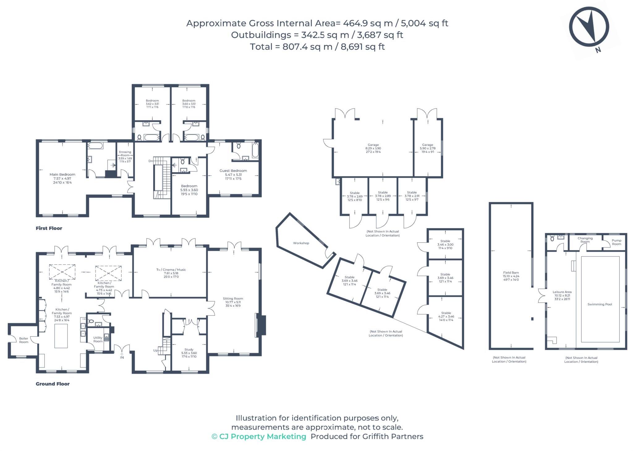 Pyrton House, Pyrton floorplan