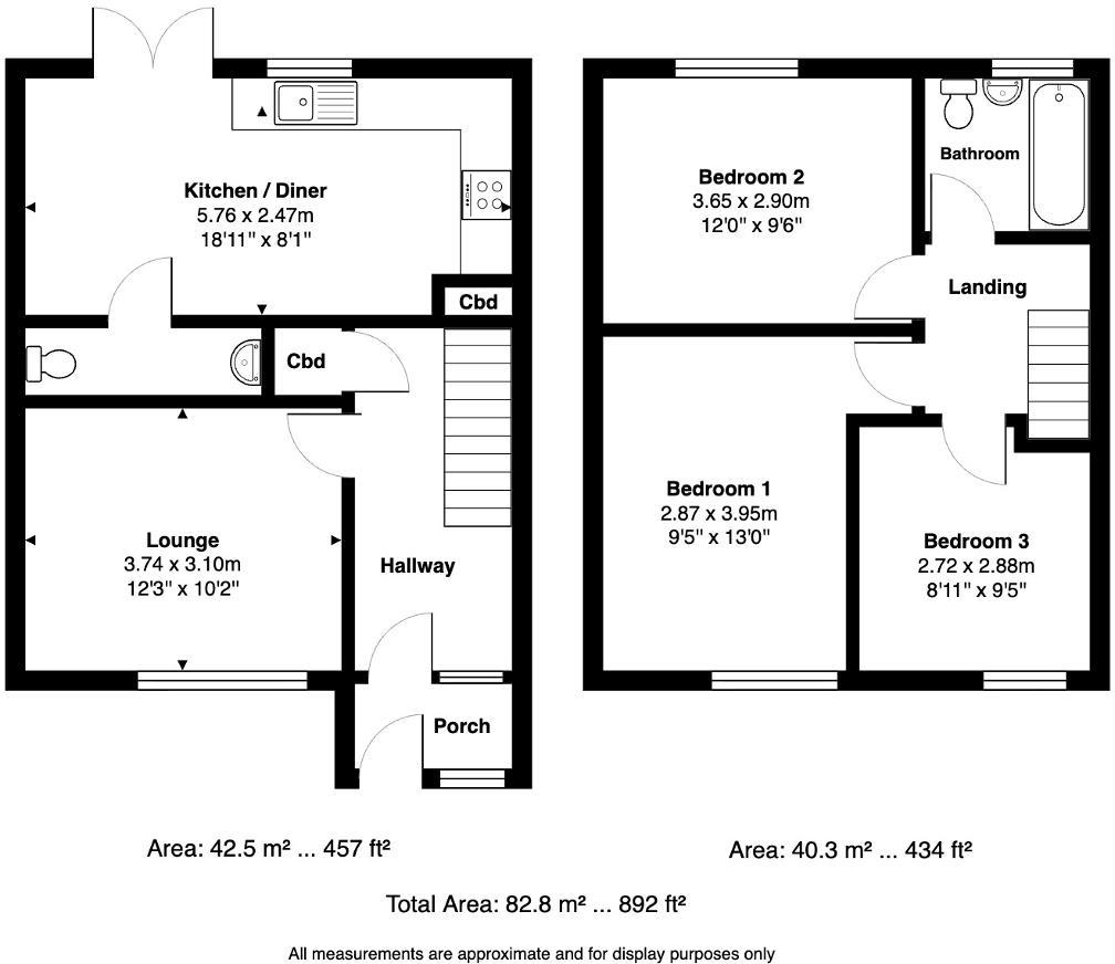 Sterncourt Road, Frenchay, Bristol, BS16 1LB floorplan