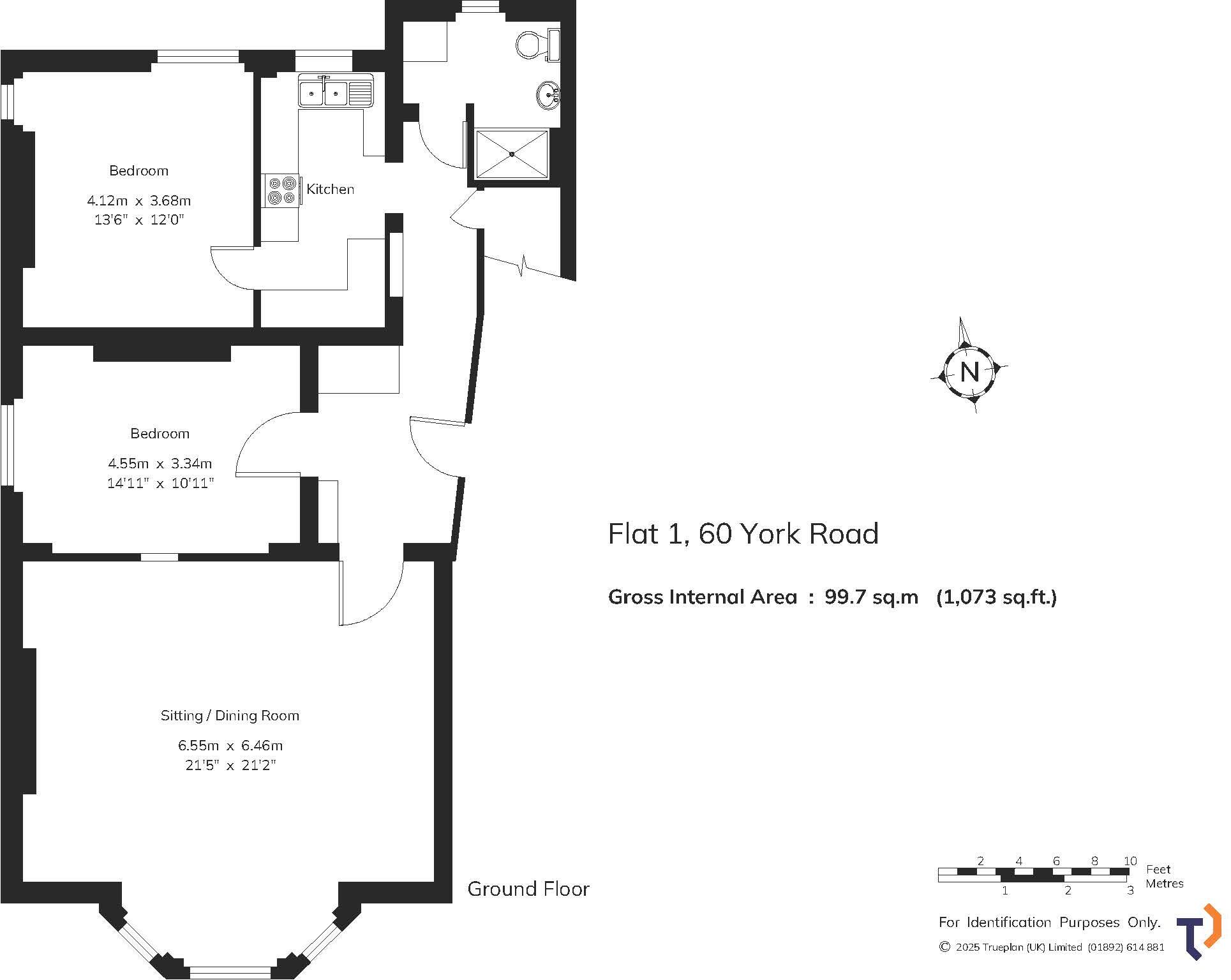 York Road, Tunbridge Wells, TN1 floorplan