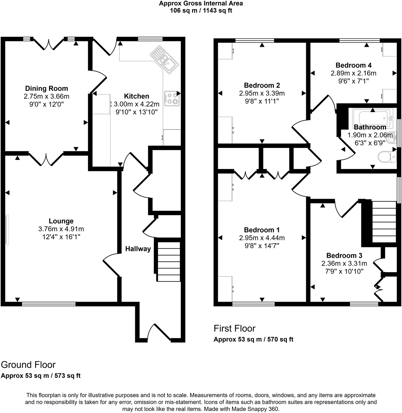 Eagle Park, Marton floorplan