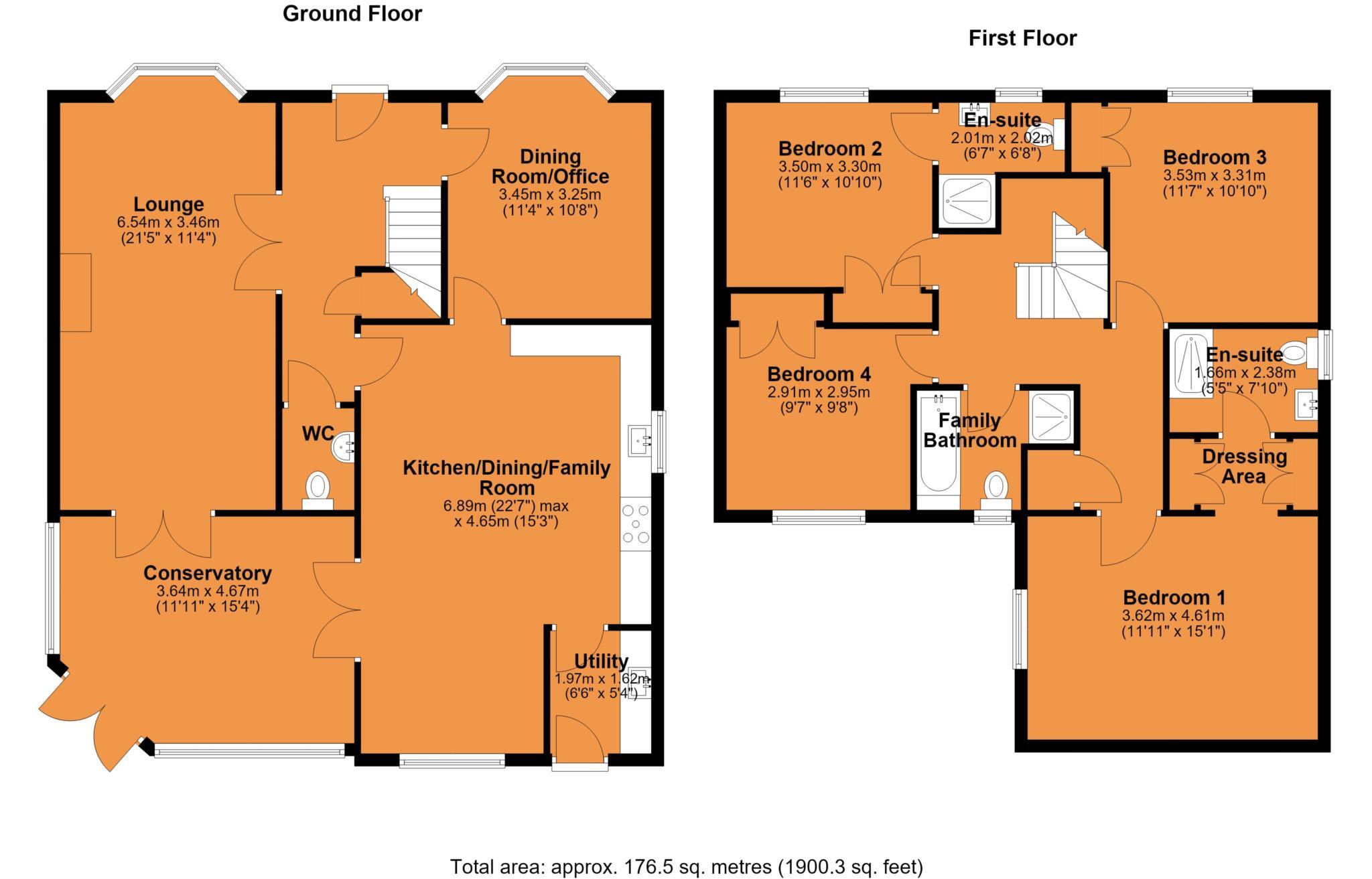 Shearwater Drive, Coton Meadows floorplan