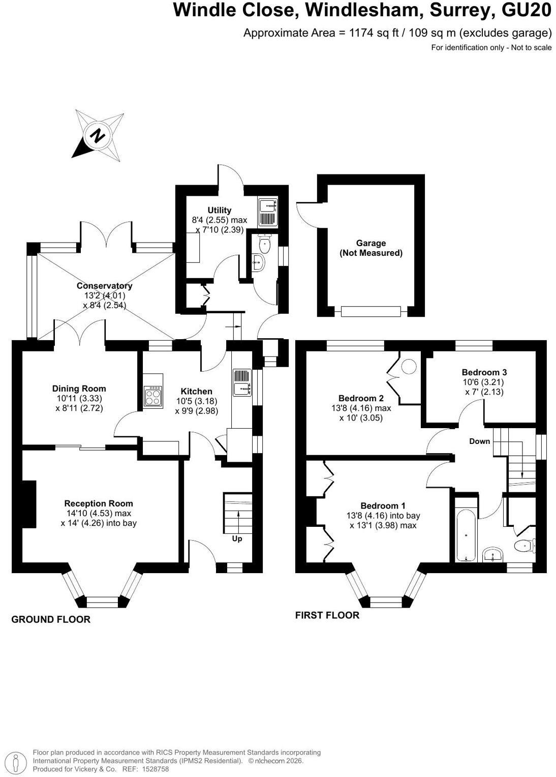 Windle Close, Windlesham, Surrey, GU20 floorplan