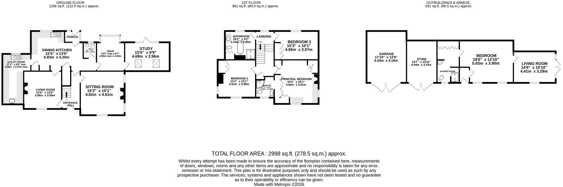 Faulkners Lane, Mobberley, WA16 floorplan