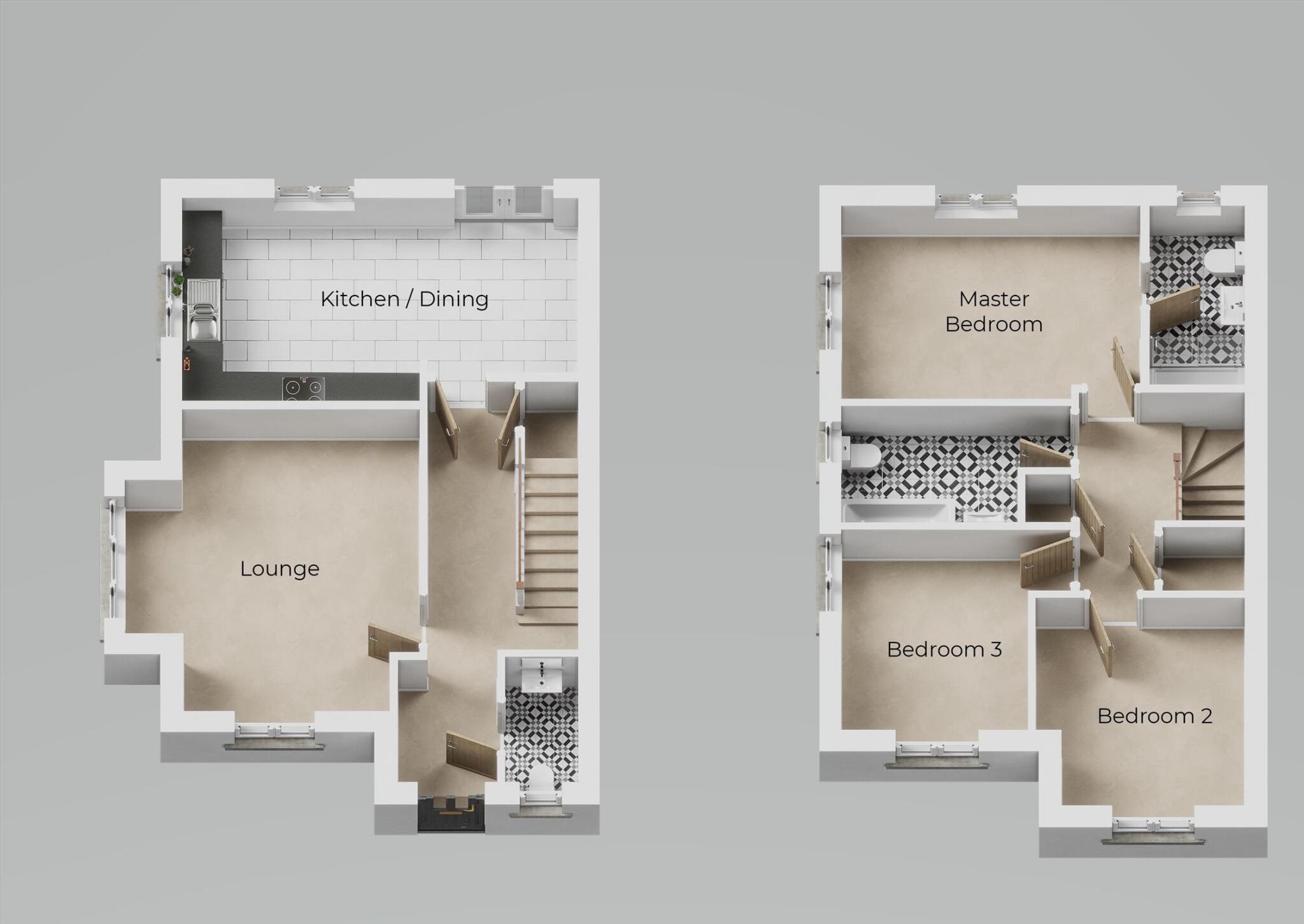 Rowan, Vale Meadows, Lancaster floorplan