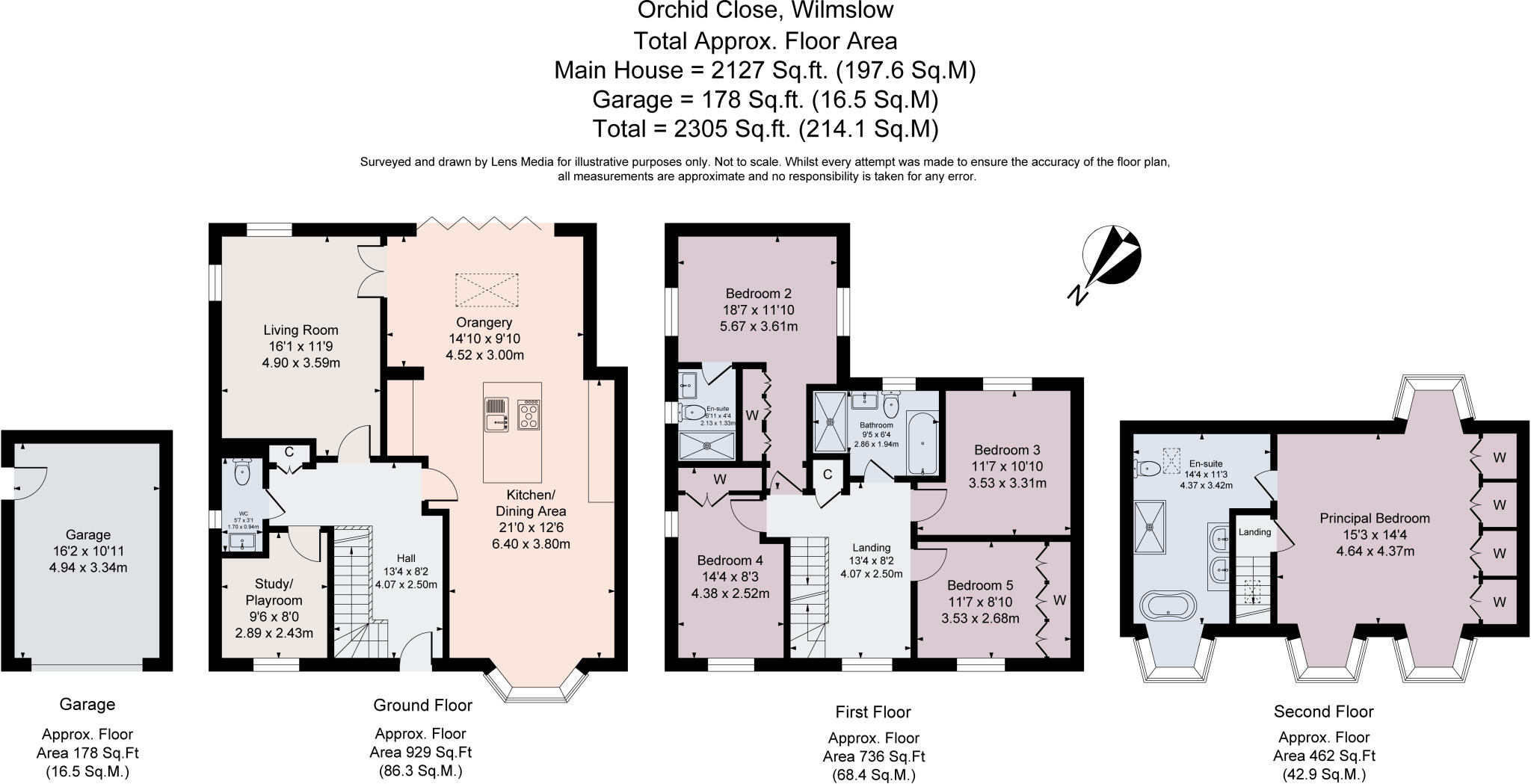 Orchid Close, Wilmslow, Cheshire, SK9 floorplan