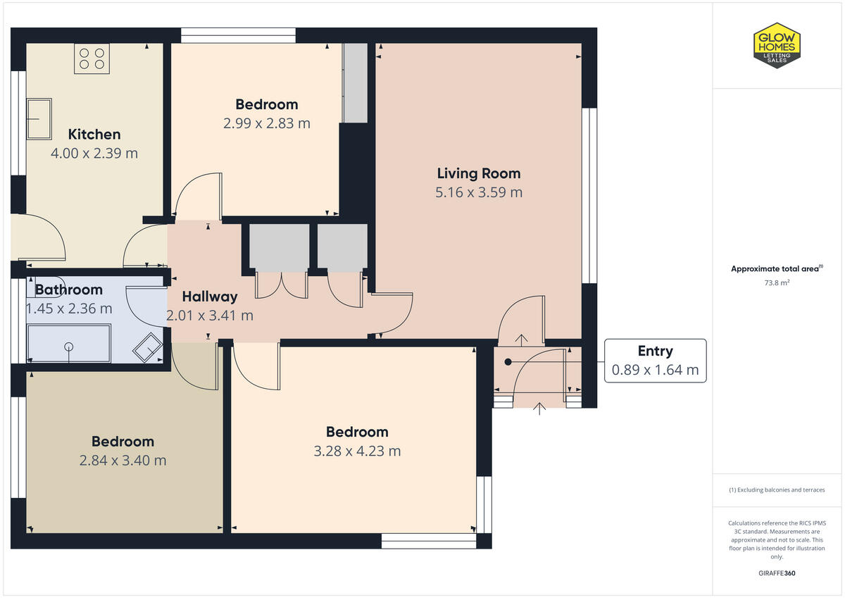6, Mayfield Grove, Stevenston, KA20 4 floorplan