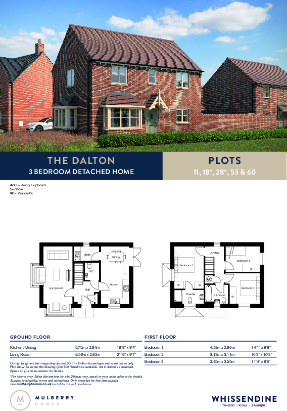 Whissendine Grove,
Stapleford Road,
Whissendine,
Rutland,
LE15 7LE floorplan