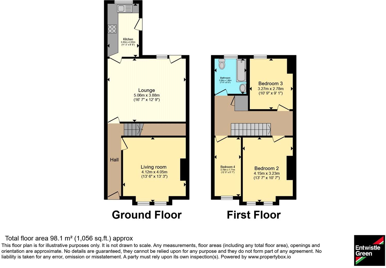 Cherry Lane, Anfield, Liverpool, L4 floorplan