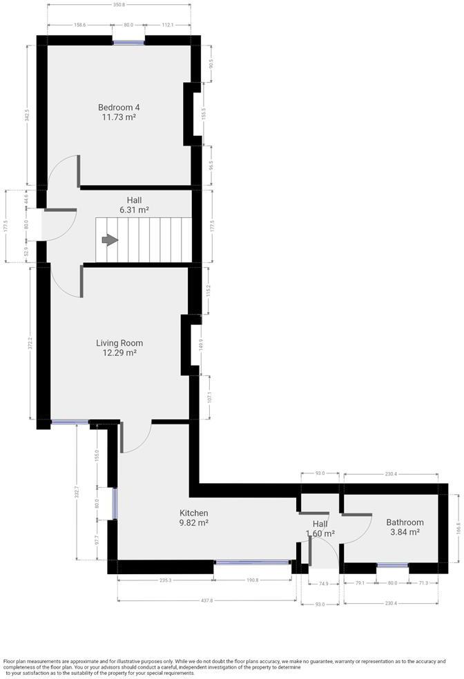 127 Carholme Road floorplan