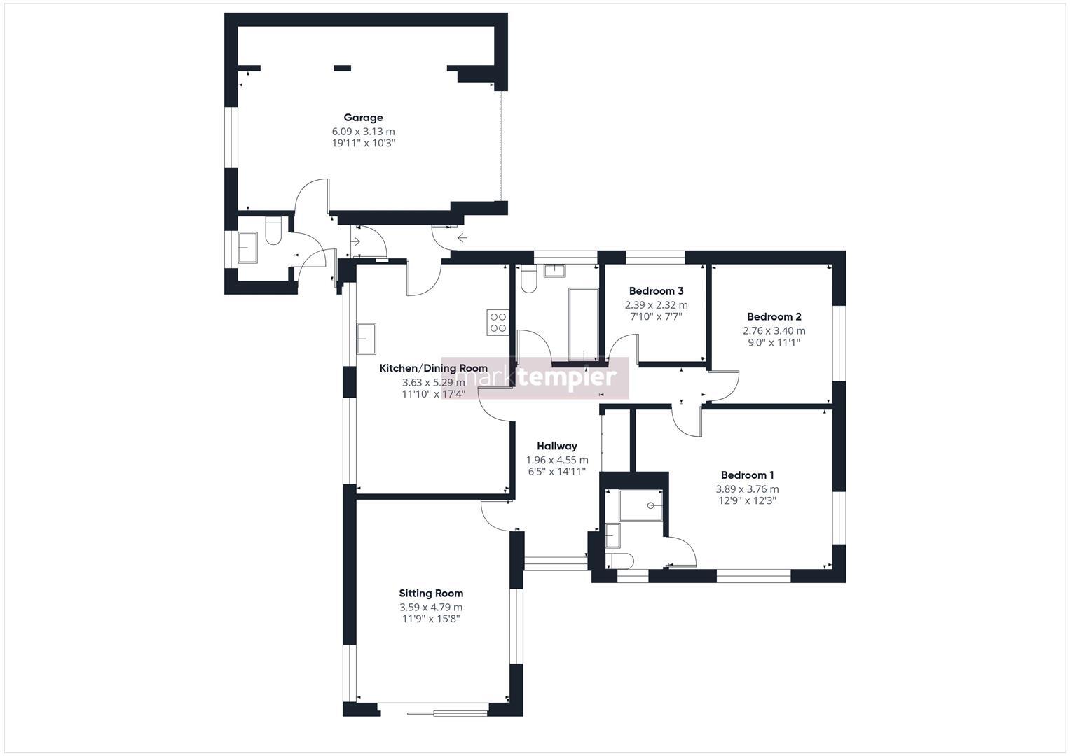 Popular setting in Nailsea's West End floorplan